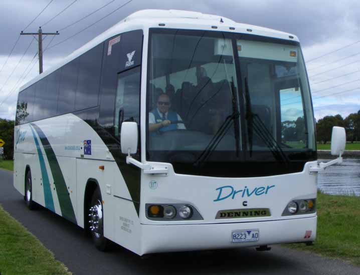 Driver Bus Lines Denning Silver Phoenix 117